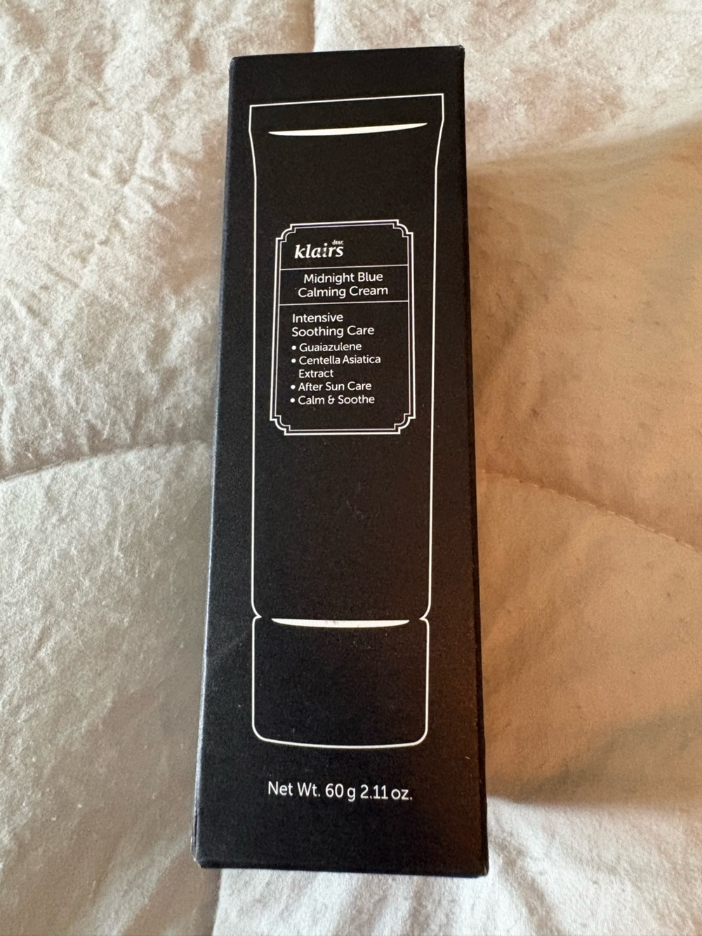 Klairs Midnight Blue Calming Cream - Black Packaging